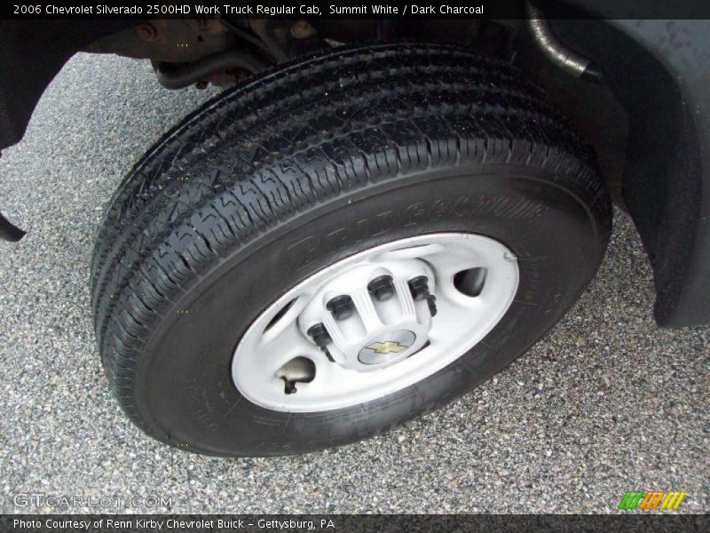 Summit White / Dark Charcoal 2006 Chevrolet Silverado 2500HD Work Truck Regular Cab