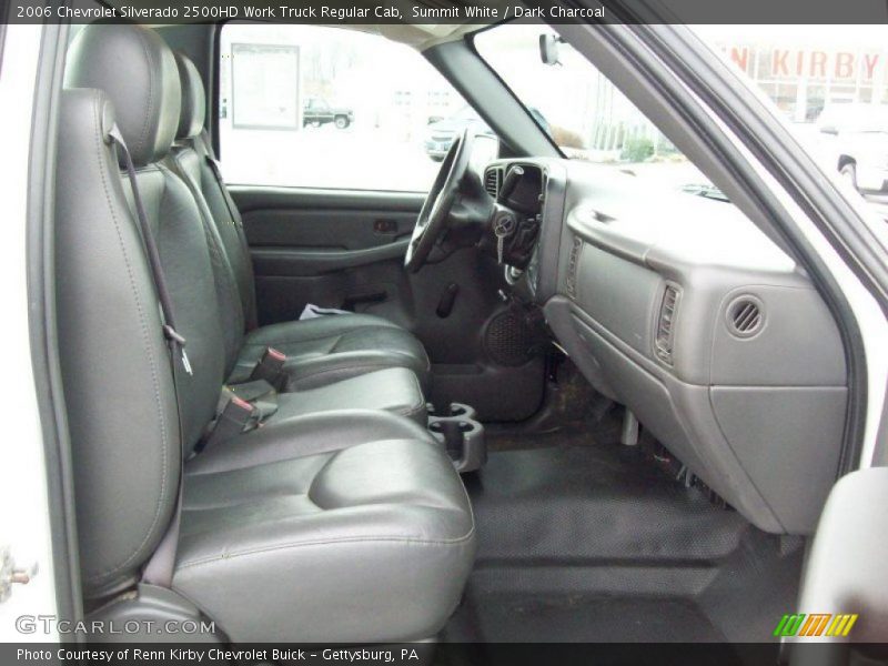  2006 Silverado 2500HD Work Truck Regular Cab Dark Charcoal Interior