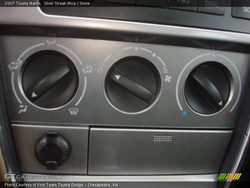 Silver Streak Mica / Stone 2007 Toyota Matrix
