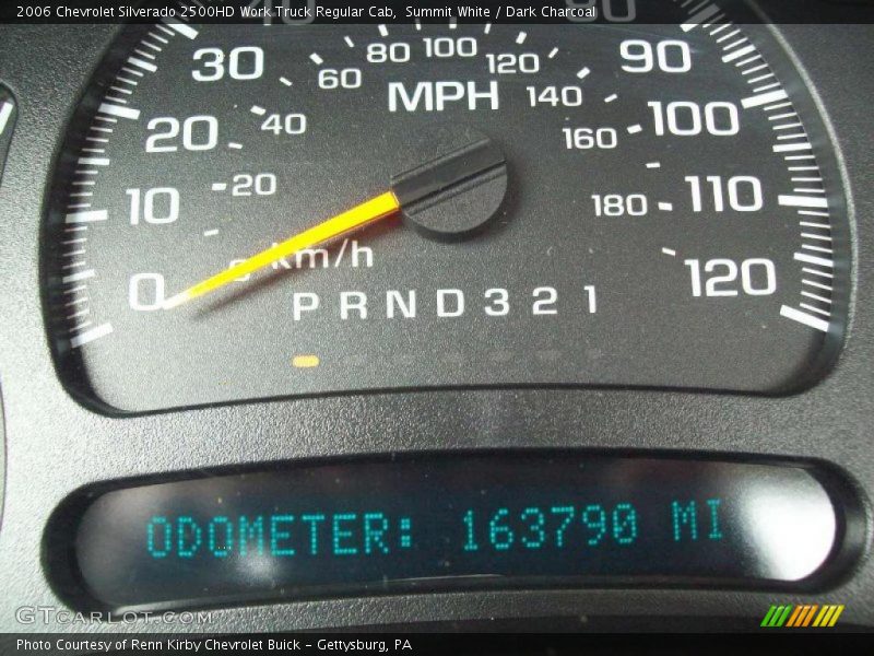 Summit White / Dark Charcoal 2006 Chevrolet Silverado 2500HD Work Truck Regular Cab