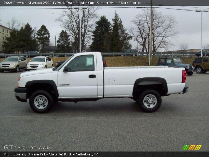 Summit White / Dark Charcoal 2006 Chevrolet Silverado 2500HD Work Truck Regular Cab