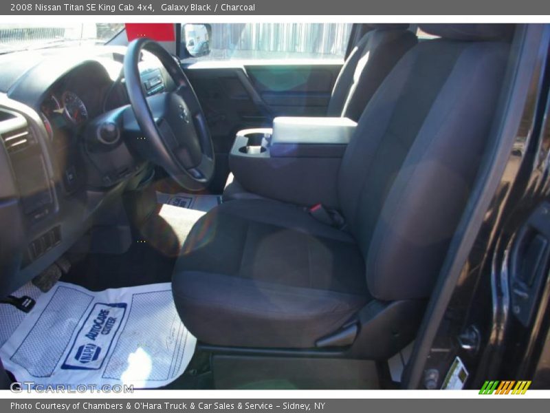 Galaxy Black / Charcoal 2008 Nissan Titan SE King Cab 4x4