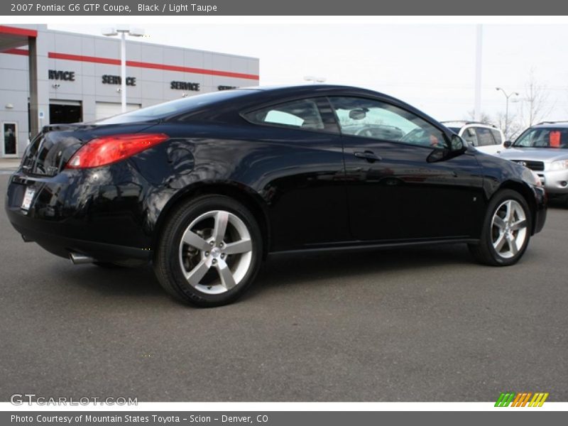 Black / Light Taupe 2007 Pontiac G6 GTP Coupe