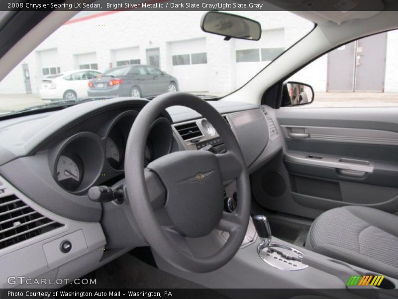 Bright Silver Metallic / Dark Slate Gray/Light Slate Gray 2008 Chrysler Sebring LX Sedan