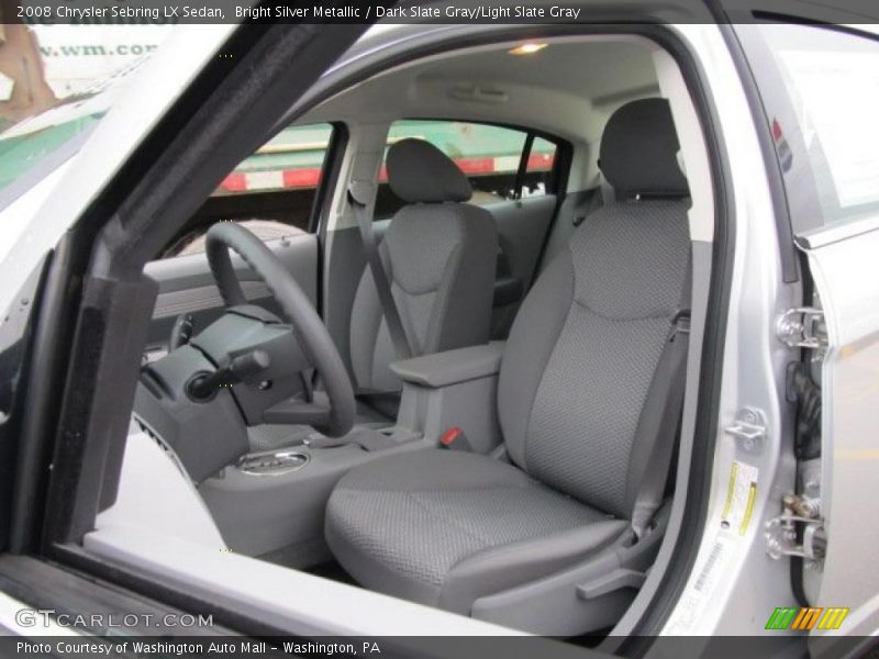 Bright Silver Metallic / Dark Slate Gray/Light Slate Gray 2008 Chrysler Sebring LX Sedan