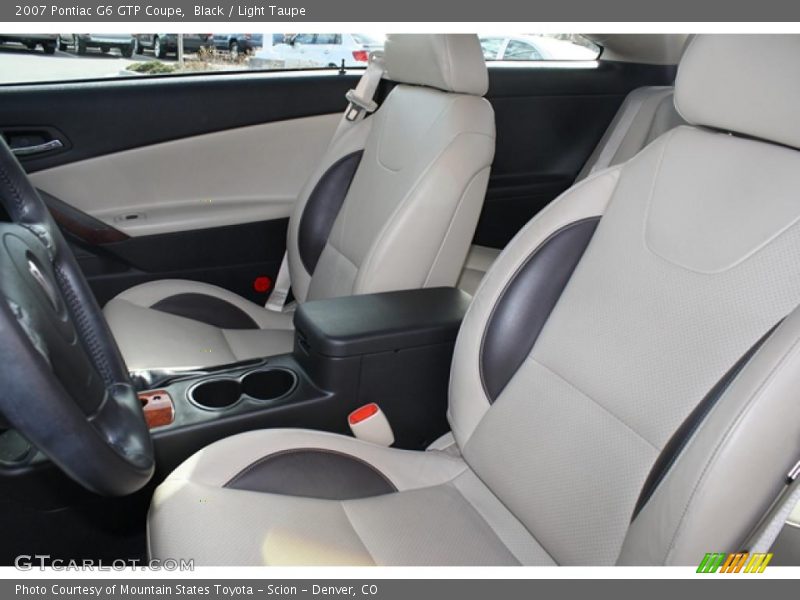  2007 G6 GTP Coupe Light Taupe Interior