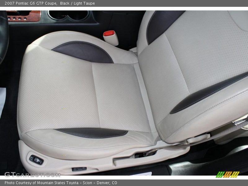 Black / Light Taupe 2007 Pontiac G6 GTP Coupe