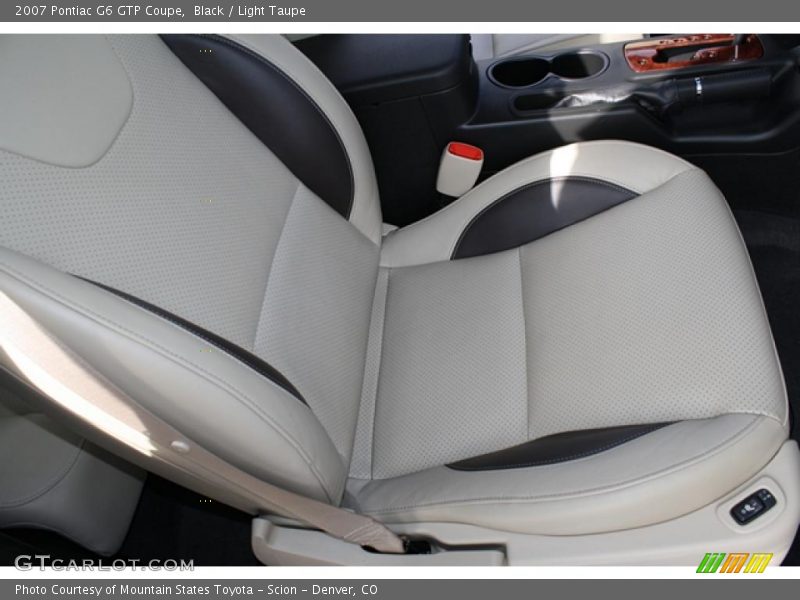 Black / Light Taupe 2007 Pontiac G6 GTP Coupe