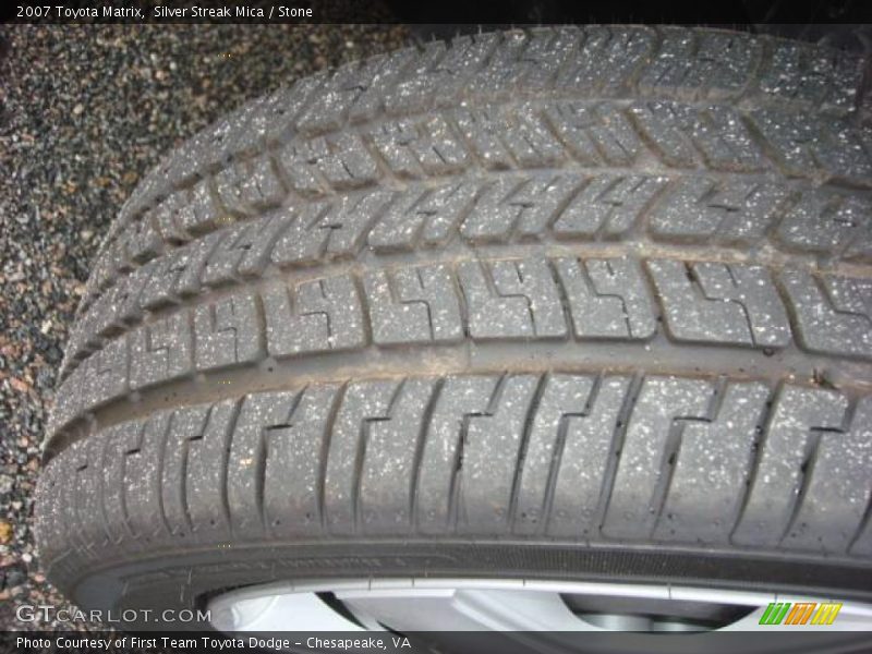 Silver Streak Mica / Stone 2007 Toyota Matrix