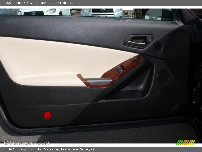 Black / Light Taupe 2007 Pontiac G6 GTP Coupe