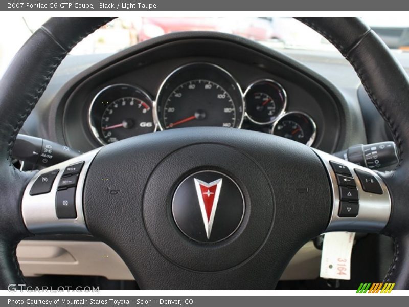  2007 G6 GTP Coupe Steering Wheel