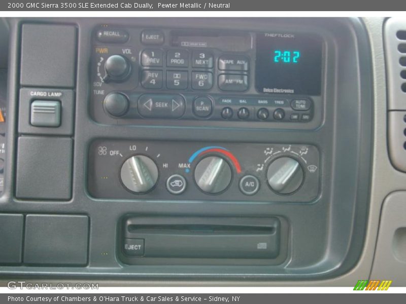 Pewter Metallic / Neutral 2000 GMC Sierra 3500 SLE Extended Cab Dually
