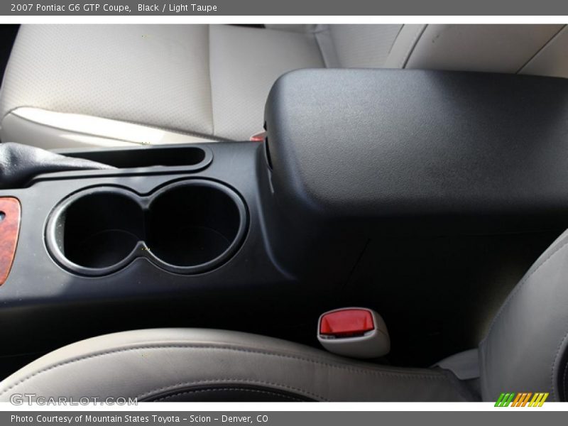 Black / Light Taupe 2007 Pontiac G6 GTP Coupe