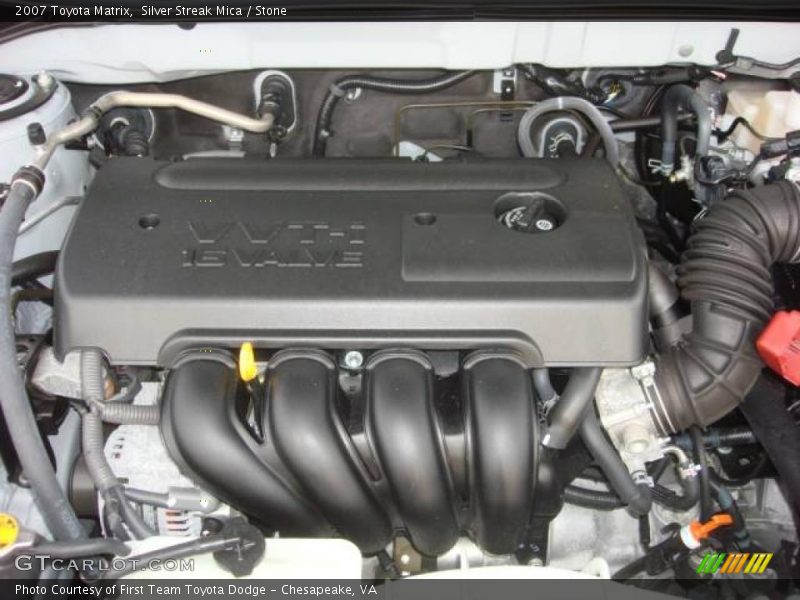 Silver Streak Mica / Stone 2007 Toyota Matrix