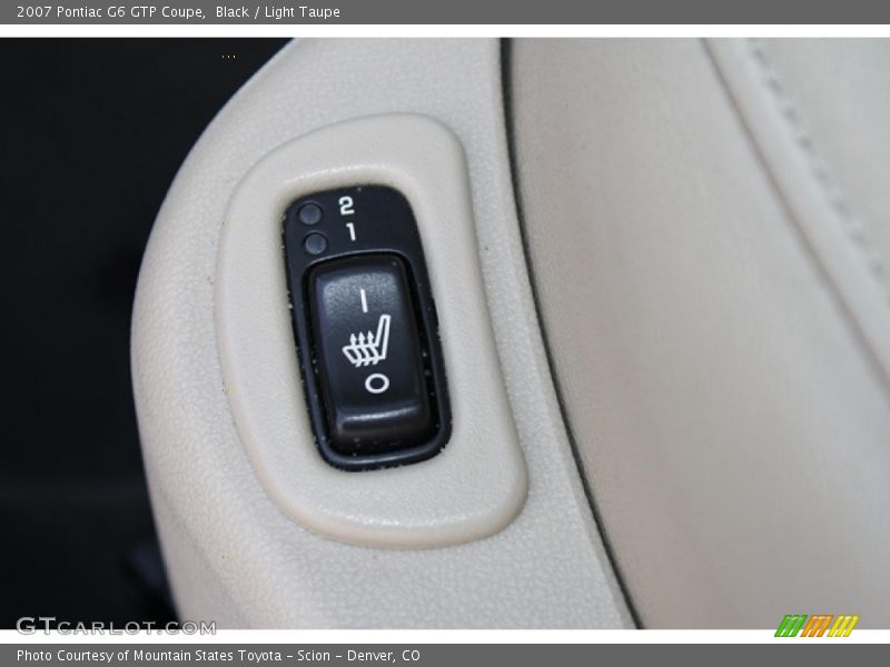 Black / Light Taupe 2007 Pontiac G6 GTP Coupe