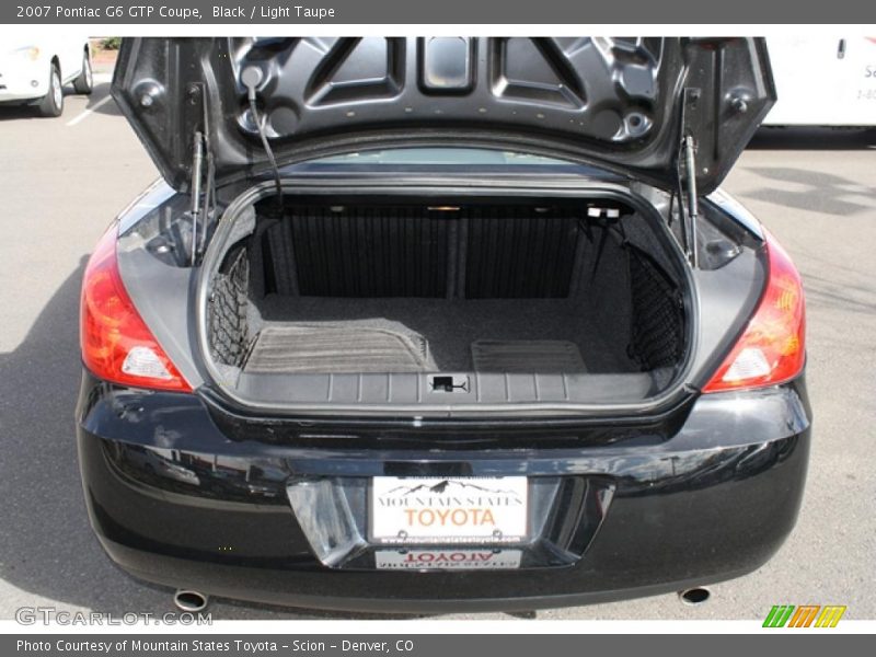 Black / Light Taupe 2007 Pontiac G6 GTP Coupe