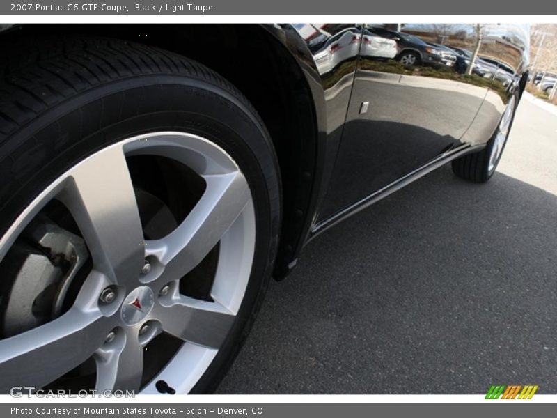 Black / Light Taupe 2007 Pontiac G6 GTP Coupe