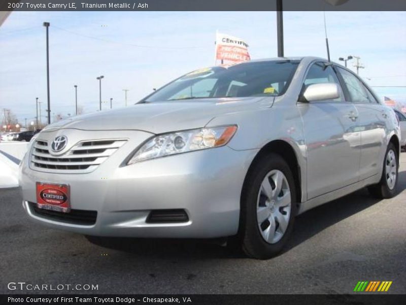 Titanium Metallic / Ash 2007 Toyota Camry LE