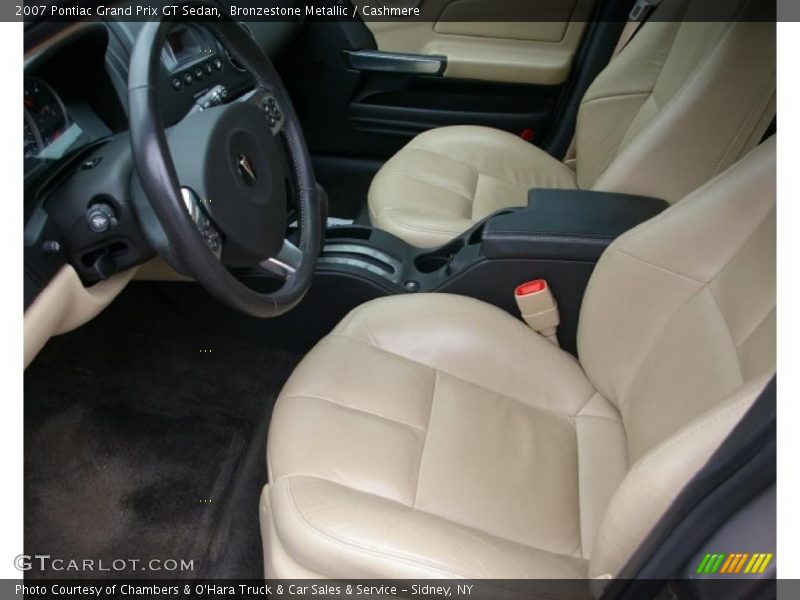 Bronzestone Metallic / Cashmere 2007 Pontiac Grand Prix GT Sedan