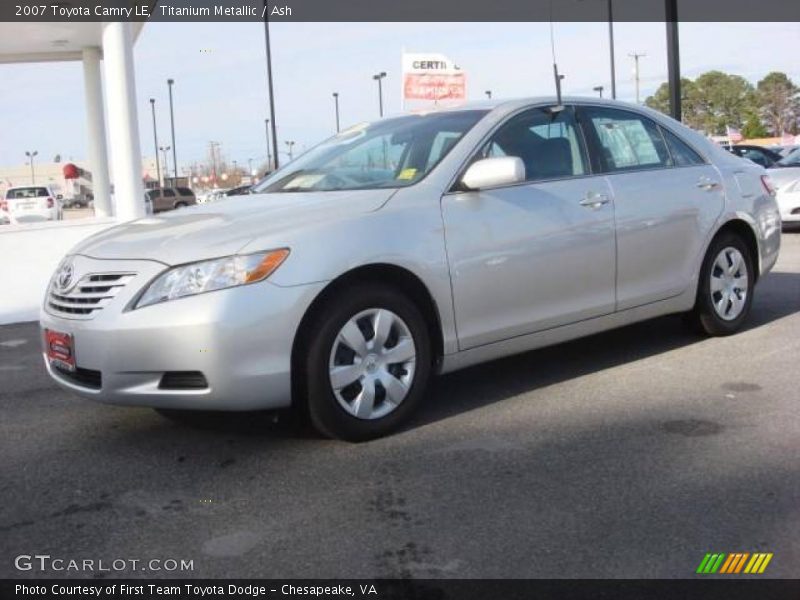 Titanium Metallic / Ash 2007 Toyota Camry LE