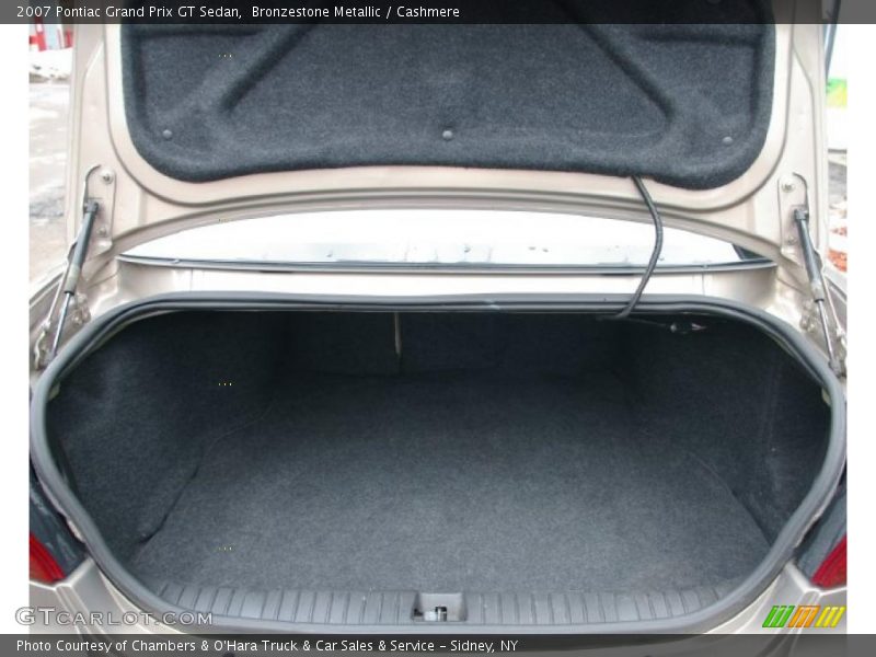 Bronzestone Metallic / Cashmere 2007 Pontiac Grand Prix GT Sedan