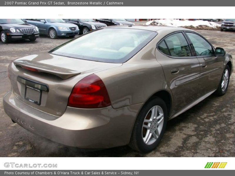 Bronzestone Metallic / Cashmere 2007 Pontiac Grand Prix GT Sedan
