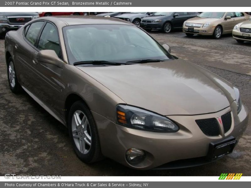 Bronzestone Metallic / Cashmere 2007 Pontiac Grand Prix GT Sedan
