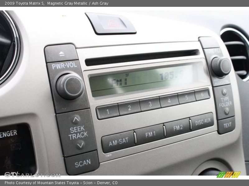 Magnetic Gray Metallic / Ash Gray 2009 Toyota Matrix S