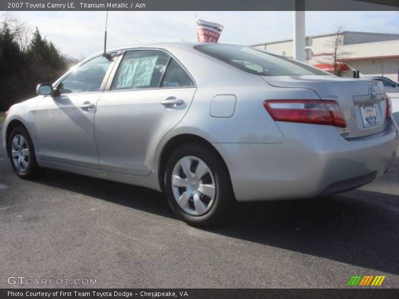 Titanium Metallic / Ash 2007 Toyota Camry LE
