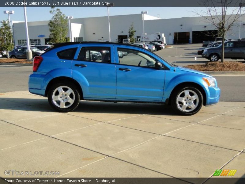 Surf Blue Pearl / Dark Slate Gray 2008 Dodge Caliber SXT