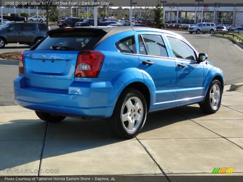 Surf Blue Pearl / Dark Slate Gray 2008 Dodge Caliber SXT