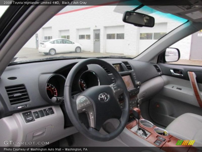 Black / Ash Gray 2008 Toyota Highlander Limited 4WD