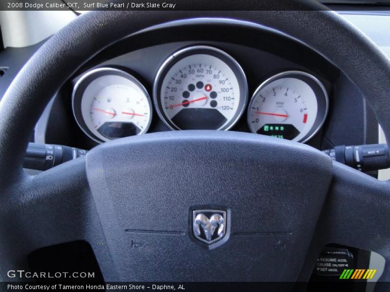 Surf Blue Pearl / Dark Slate Gray 2008 Dodge Caliber SXT