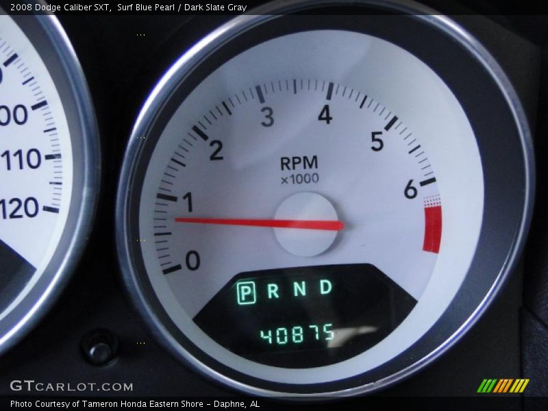 Surf Blue Pearl / Dark Slate Gray 2008 Dodge Caliber SXT