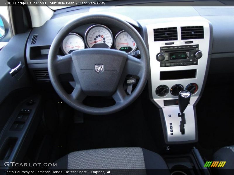 Surf Blue Pearl / Dark Slate Gray 2008 Dodge Caliber SXT