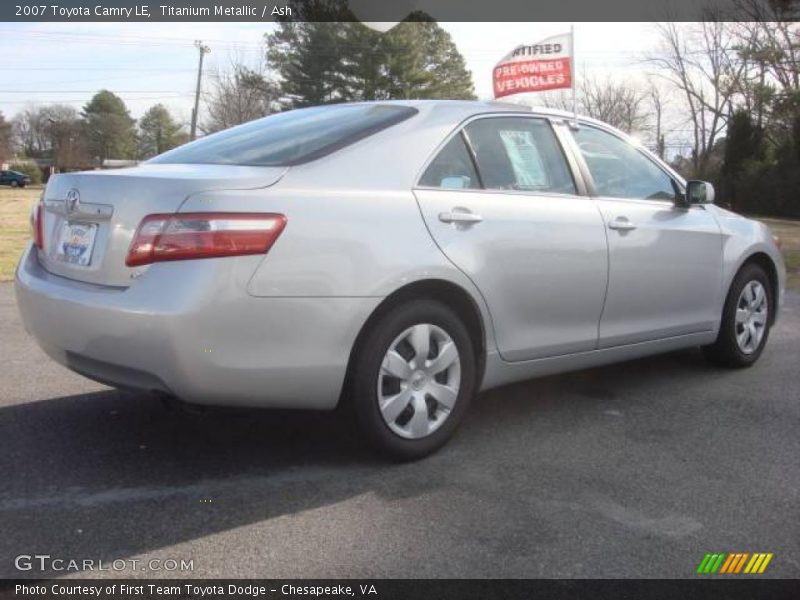 Titanium Metallic / Ash 2007 Toyota Camry LE