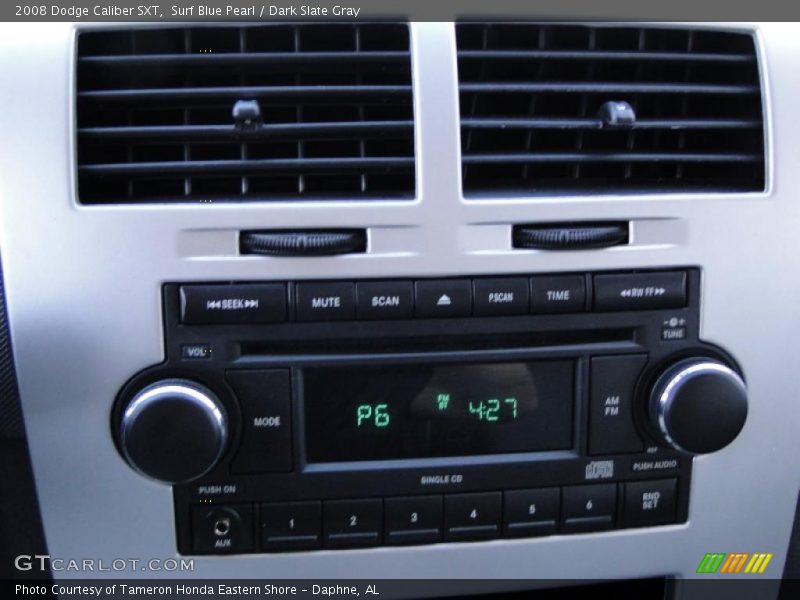 Surf Blue Pearl / Dark Slate Gray 2008 Dodge Caliber SXT