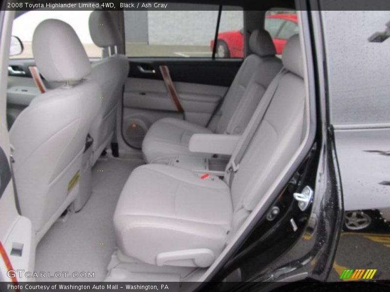 Black / Ash Gray 2008 Toyota Highlander Limited 4WD