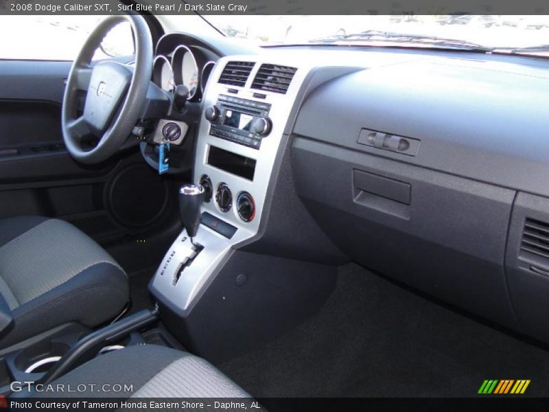 Surf Blue Pearl / Dark Slate Gray 2008 Dodge Caliber SXT