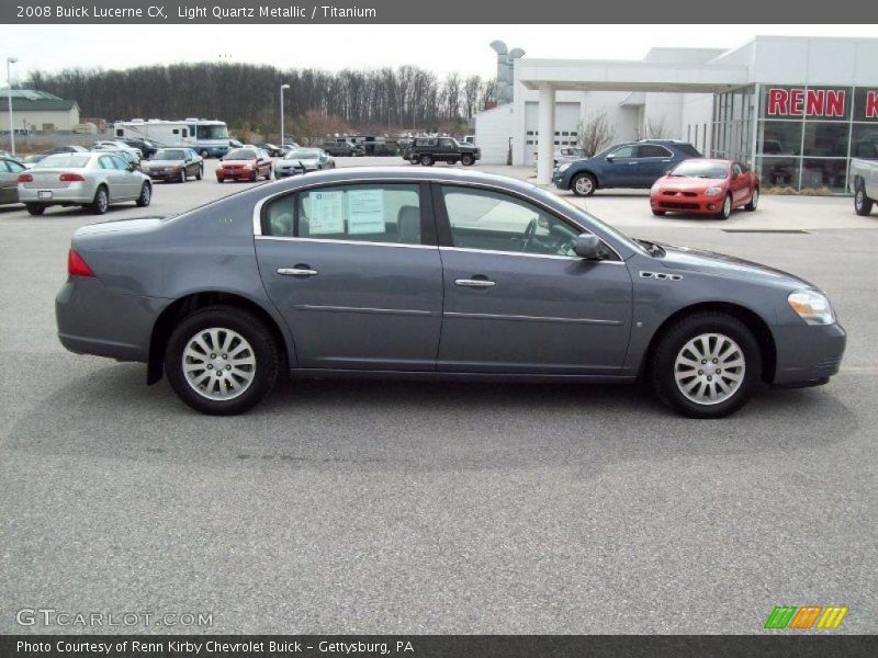 Light Quartz Metallic / Titanium 2008 Buick Lucerne CX