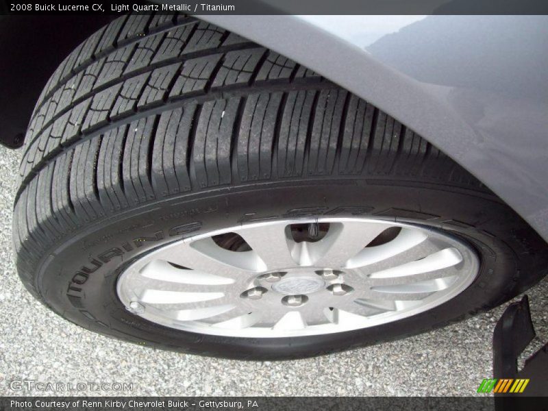 Light Quartz Metallic / Titanium 2008 Buick Lucerne CX