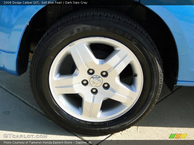 Surf Blue Pearl / Dark Slate Gray 2008 Dodge Caliber SXT