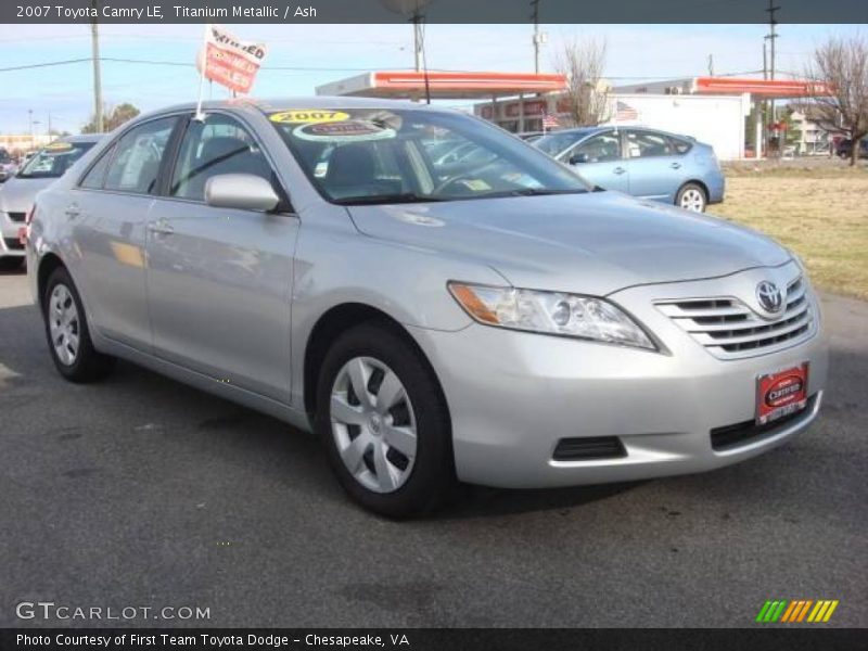 Titanium Metallic / Ash 2007 Toyota Camry LE