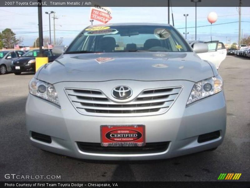 Titanium Metallic / Ash 2007 Toyota Camry LE