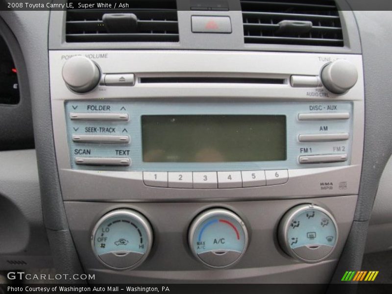 Super White / Ash 2008 Toyota Camry LE