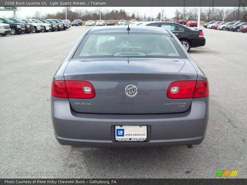 Light Quartz Metallic / Titanium 2008 Buick Lucerne CX