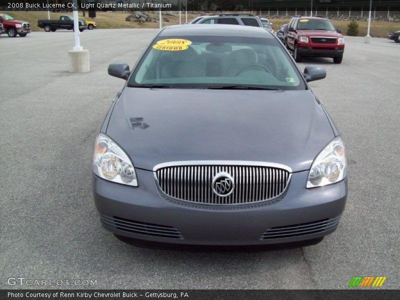 Light Quartz Metallic / Titanium 2008 Buick Lucerne CX