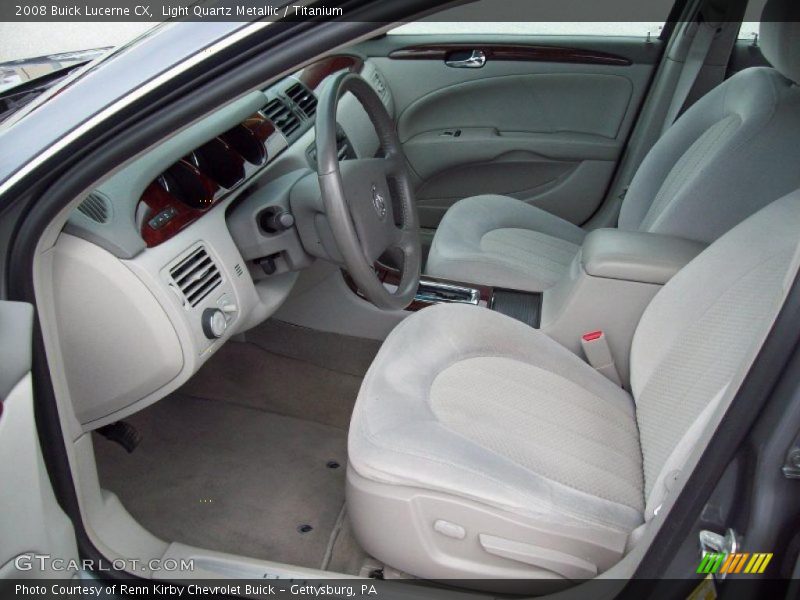  2008 Lucerne CX Titanium Interior