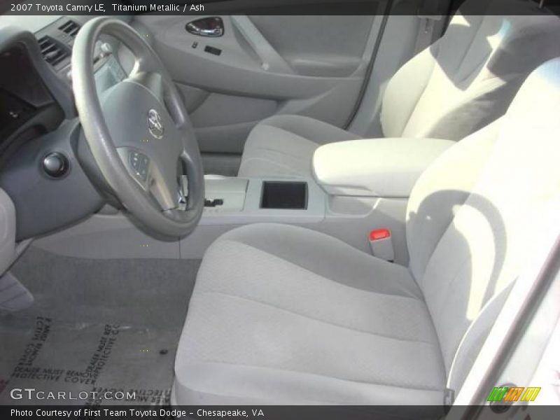 Titanium Metallic / Ash 2007 Toyota Camry LE