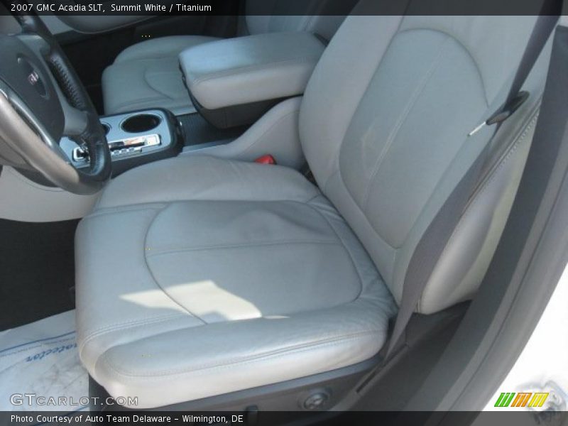 Summit White / Titanium 2007 GMC Acadia SLT